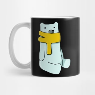 Bear with Scarf doodle Mug